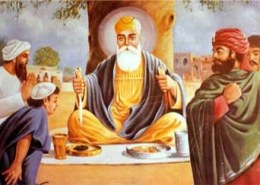 Who was the local official there whose feast Guru Nanak Dev Ji rejected ?