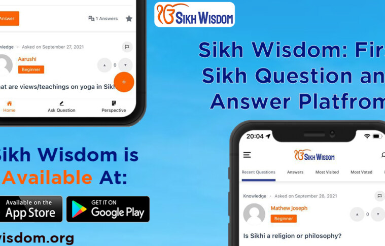 Sikh Wisdom: First Sikh Question and Answer Platform