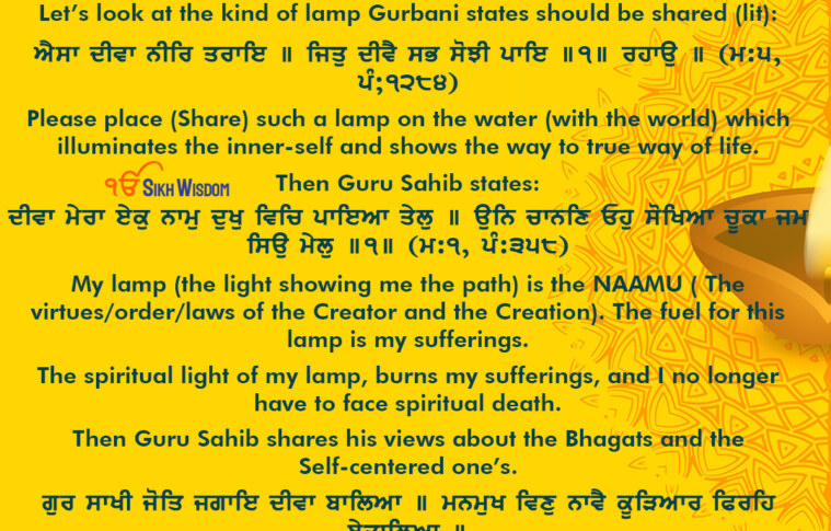 On this day, let’s promise that we will generate light of knowledge & wisdom with the help of GURBANI and spread Sikhi. Download Now Sikh Wisdom