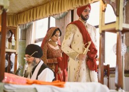 Anand Karaj: Why does the groom walked in front during the ceremony?