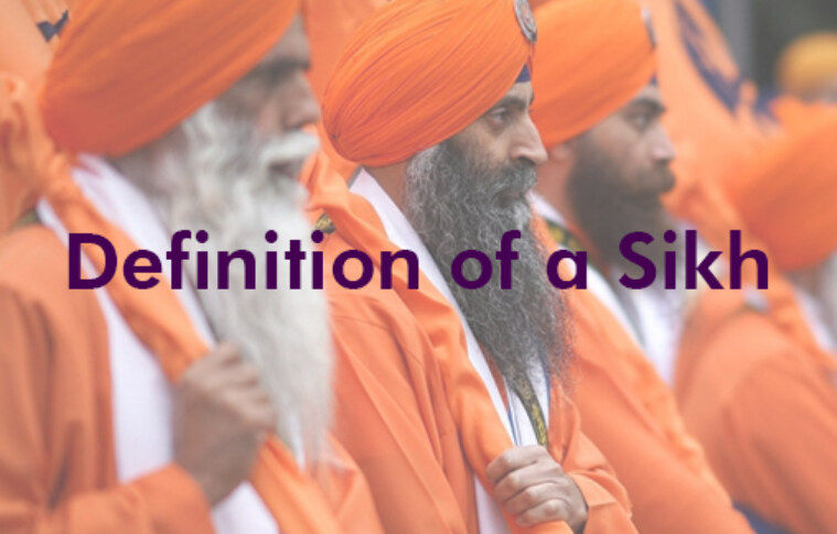 Definition of a Sikh