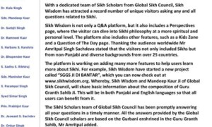 Sikh Wisdom proudly announces that 2000+ questions have been asked on the platform.