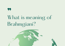 What is meaning of Brahmgiani?
